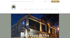 Desktop Screenshot of hotelplazadeoro.com.mx